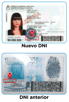 Número de trámite del DNI